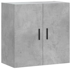 829984 vidaXL Dulap de perete, gri beton, 60x31x60 cm, lemn compozit