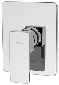 Sapho - Baterie de duș încastrată TURSI, crom lucios