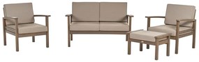 Set mobilier de grădină Manza (lemn închis). 1081194
