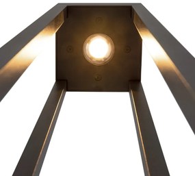 Stalp LED pentru iluminat exterior IP65 Elbe grafit H-100cm