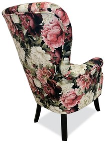 Fotoliu cu urechi Florta (motiv flori). 1067327