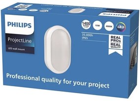 Aplică LED PROJECTLINE LED/15W/230V IP65 Philips