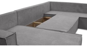 Colțar extensibil universal în formă de U LONDON, gri