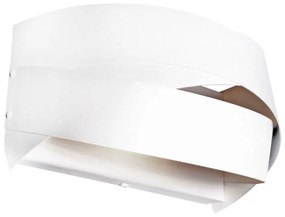 Aplica de perete design modern Tornado alb