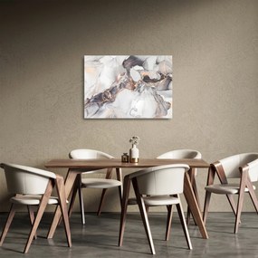Tablou pe sticlă - Imitație de marmură (70x50 cm)