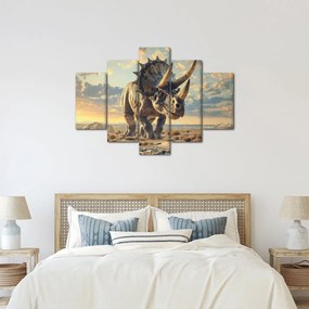 Tablou - Triceratops (150x105 cm)