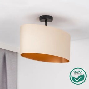 Lustră aplicată Duolla OVAL VEGAN 1xE27/15W/230V crem