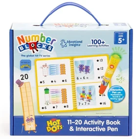 SET HOT DOTS® - NUMBERBLOCKS DE LA 11 LA 20 - EDUCATIONAL INSIGHTS (EI-2551)