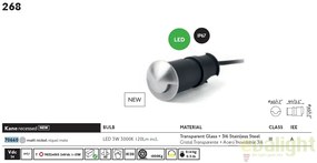 SPOT LED INCASTRABIL DE EXTERIOR KANE-1 70660