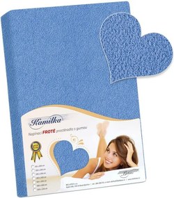 Bellatex Cearșaf din bumbac, albastru, 200 x 220 cm