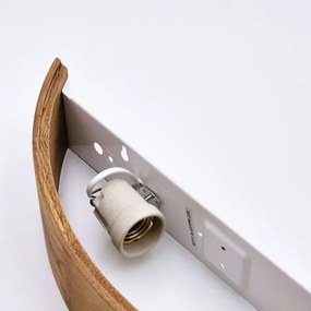 Aplică Brilagi CARVALHO 1xE27/60W/230V stejar