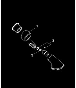 GROHE 27062000 - Cap de duș RELEXA 100 Five, 95 mm, crom lucios