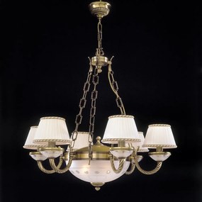 Candelabru din alama 6 brate design italian 4660