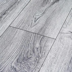 W-STEP pardoseală laminată, imitatie stejar alb, 1220x200x8 mm, AC4
