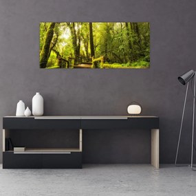 Tablou junglei cu mușchi (120x50 cm)