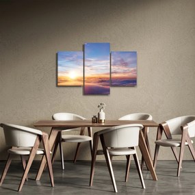 Tablou - Apus de soare deasupra norilor (90x60 cm)
