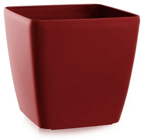 Flower Lover Ghiveci de flori Quadrato Easy roșumat, 24 cm, 24 cm