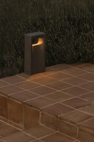 Stalp LED iluminat exterior IP55 GLINT 3000K H-40cm gri