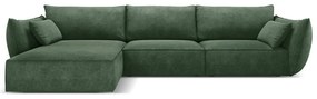 Colțar verde închis (pe partea stângă) Vanda – Mazzini Sofas