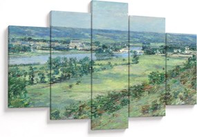 Tablou - Theodore Robinson, The Valley of the Seine, From the Hills of Giverny, reproducere (150x105 cm)