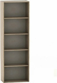 Biblioteca TEMPO ASISTENT NEW 001, stejar sonoma, PAL melaminat, 57x34