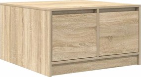 vidaXL Masuta de cafea cu sertare Stejar Sonoma 70,5x70x40 cm