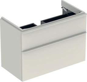 Geberit Smyle Square masa decorativă 88.4x47x61.7 cm sub chiuveta pe perete gri 500.354.JL.1