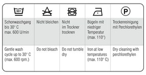 Draperie gri-bej din amestec de in 140x245 cm List – Sehlbach