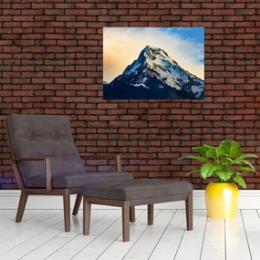 Tablou pe sticlă cu munții înzăpeziți, Nepal (70x50 cm)