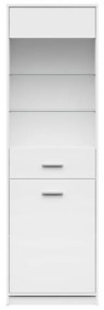 Vitrină Nepo Plus 23 (alb) . 1098364
