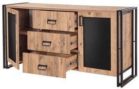Consolă Arcas Tonya Atlantic Pine Negru