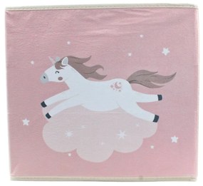 Cutie depozitare unicorn roz 30×30 cm