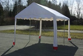 Cort pentru petreceri în grădină 4 × 3 m - prelată PVC 400 g