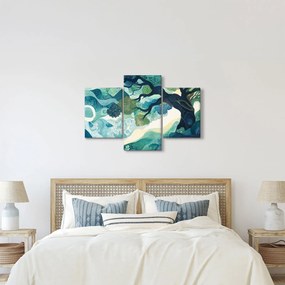 Tablou – Coroană verde a arborelui vieții (90x60 cm)