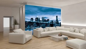 Fototapet - New York Brooklyn Bridge City (152,5x104 cm)