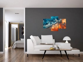 Tablou - Apă și foc (90x60 cm)