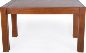 Masă lemn masiv Dining Mariam Extensibilă 140/, 200 × 90 × 78 cm - Alb