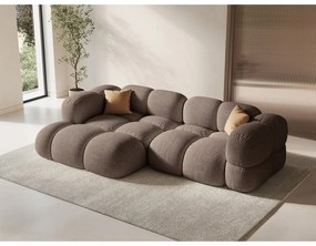 Colțar maro (cu colț pe partea stângă/cu șezlong) Loretto – Cosmopolitan Design