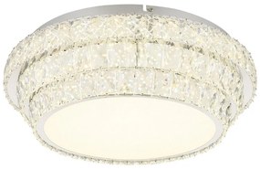 Lustra aplicata, Cristale K5, LED CCT, Telecomanda KLARA 50cm 68157-48 GL