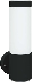 vidaXL Lumină de perete pentru exterior Negru 12 x 8,5 x 27 cm