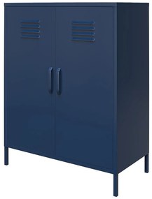 Dulap metalic albastru 80x102 cm Bradford - Queer Eye