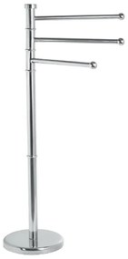 Suport autoportant pentru prosoape Aqualine SAMBA 85,5 cm oțel inoxidabil/crom lucios