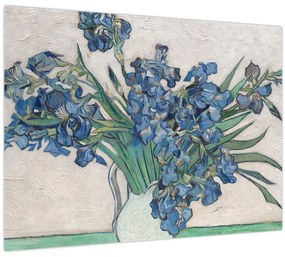 Tablou - Vincent van Gogh, Irises, reproducere (70x50 cm)