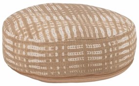 Taburet rotund din lemn de mango cu perna detasabila, 60 X 42 cm, Paloma