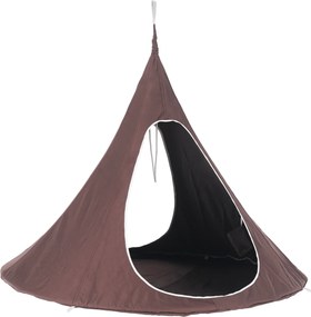 Scaun suspendabil balansoar, gri maro TAUPE, KLORIN NEW TYP 2 BIG SIZE