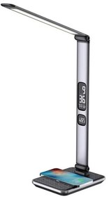 Immax 09105L - Lampă de birou LED+CCT dimabilă, cu încărcare wireless Qi, IDEAL, 8,5W/230V