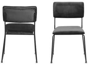 Scaun de sufragerie COLE 1 buc. gri închis