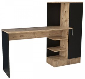 Birou CT2, Atlantic Pine / Negru