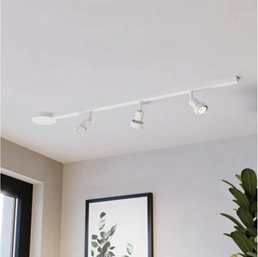 Eglo 901668 - Set 3 spoturi EASYT 3xGU10/10W/230V alb