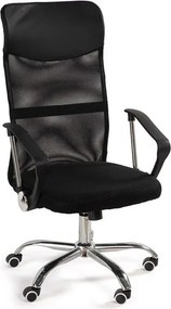 Scaun de birou negru tapițat Arco – Bonami Essentials